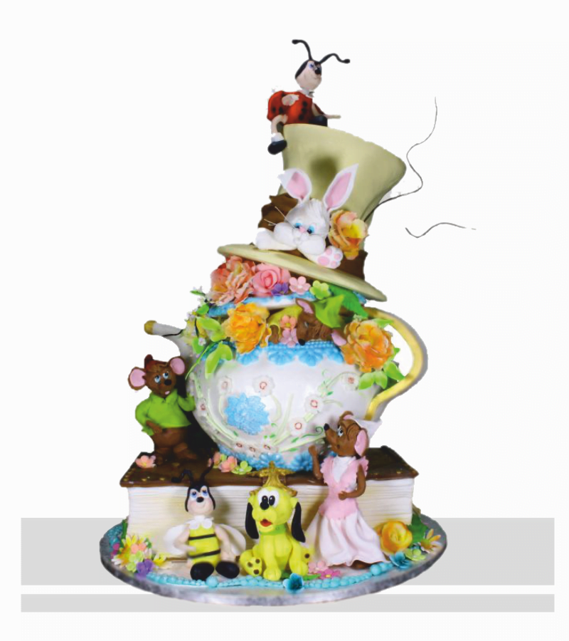 Tort botez Lumea copiilor