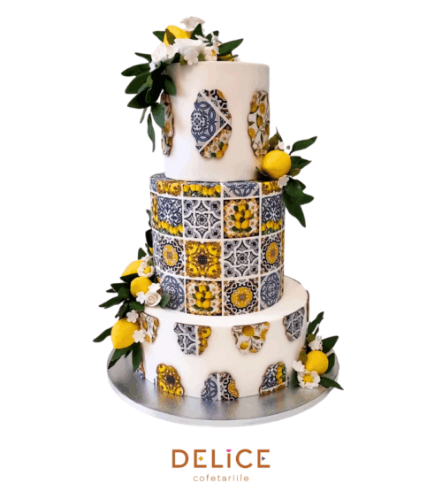 Tort nuntă Mediteranean Love